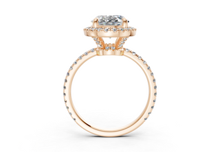 Ceara Pave 1.8mm Enagaement Ring