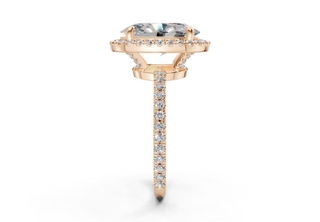 Ceara Pave 1.8mm Enagaement Ring