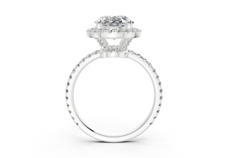 Ceara Pave 1.8mm Enagaement Ring