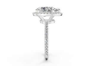 Ceara Pave 1.8mm Enagaement Ring