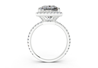 Ceara Pave 1.8mm Enagaement Ring