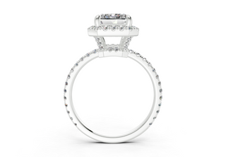 Ceara Pave 1.8mm Enagaement Ring