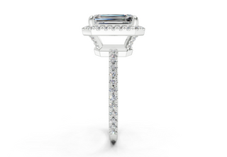 Ceara Pave 1.8mm Enagaement Ring