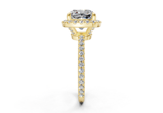 Ceara Pave 1.8mm Enagaement Ring