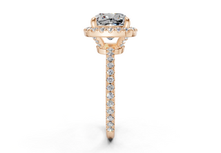 Ceara Pave 1.8mm Enagaement Ring