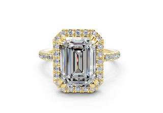 Aloria Pave 1.8mm Enagaement Ring