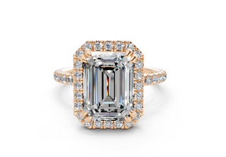 Aloria Pave 1.8mm Enagaement Ring