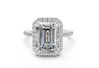 Aloria Pave 1.8mm Enagaement Ring