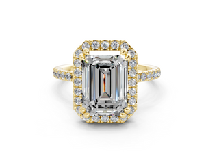 Aloria Pave 1.8mm Enagaement Ring