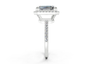 Aloria Pave 1.8mm Enagaement Ring