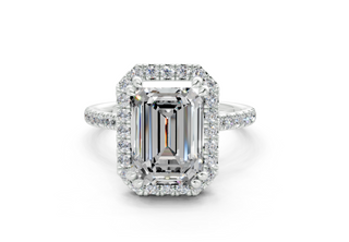 Aloria Pave 1.8mm Enagaement Ring