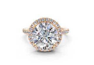 Aloria Pave 1.8mm Enagaement Ring