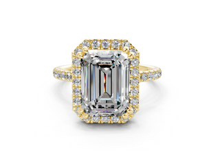 Rose Pave 1.8mm Enagaement Ring