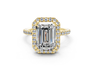 Rose Pave 1.8mm Enagaement Ring