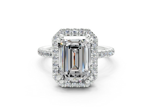 Rose Pave 1.8mm Enagaement Ring