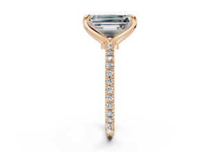 Verona Pave 1.8mm Enagaement Ring