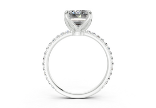Verona Pave 1.8mm Enagaement Ring