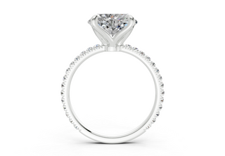 Verona Pave 1.8mm Enagaement Ring