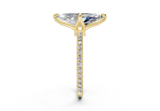 Verona Pave 1.8mm Enagaement Ring