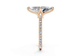 Verona Pave 1.8mm Enagaement Ring