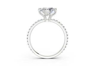 Verona Pave 1.8mm Enagaement Ring