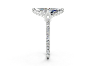 Verona Pave 1.8mm Enagaement Ring