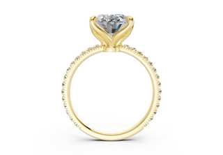 Verona Pave 1.8mm Enagaement Ring