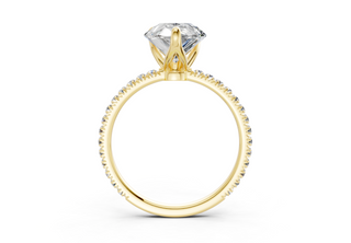 Verona Pave 1.8mm Enagaement Ring