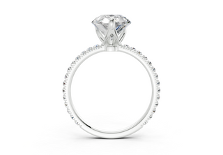 Verona Pave 1.8mm Enagaement Ring