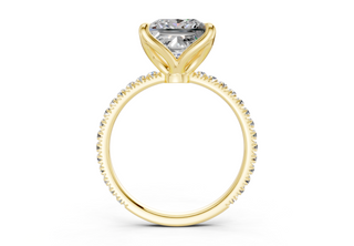 Verona Pave 1.8mm Enagaement Ring