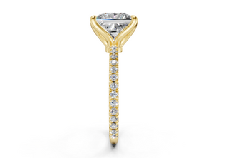 Verona Pave 1.8mm Enagaement Ring