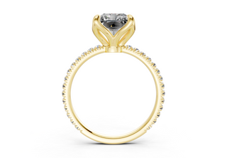 Verona Pave 1.8mm Enagaement Ring