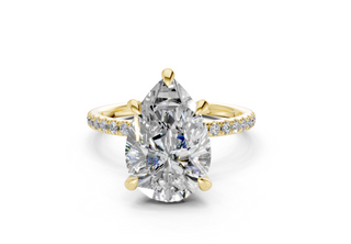 Jasmine Pave 1.8mm Enagaement Ring