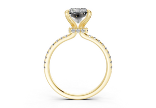 Jasmine Pave 1.8mm Enagaement Ring