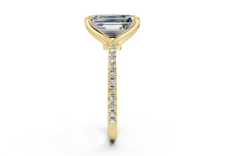 Seville Pave 1.8mm Enagaement Ring