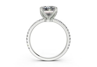 Seville Pave 1.8mm Enagaement Ring