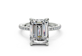 Seville Pave 1.8mm Enagaement Ring