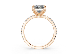 Seville Pave 1.8mm Enagaement Ring