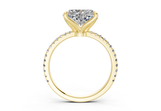 Seville Pave 1.8mm Enagaement Ring