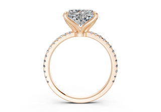 Seville Pave 1.8mm Enagaement Ring