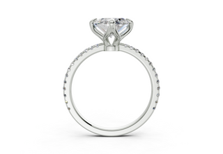 Seville Pave 1.8mm Enagaement Ring