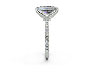 Seville Pave 1.8mm Enagaement Ring