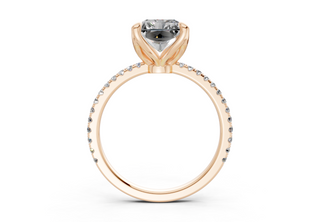 Seville Pave 1.8mm Enagaement Ring