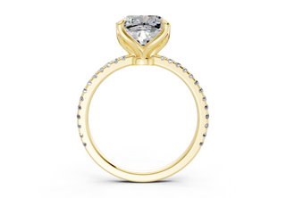 Seville Pave 1.8mm Enagaement Ring