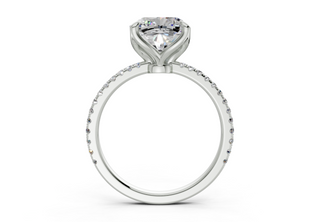 Seville Pave 1.8mm Enagaement Ring