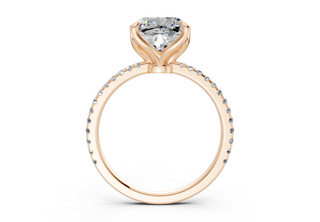 Seville Pave 1.8mm Enagaement Ring