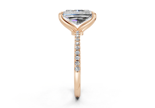 Freesia Pave 1.8mm Enagaement Ring