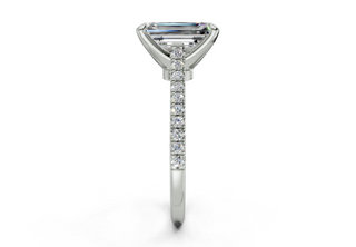 Irisia Pave 1.8mm Enagaement Ring