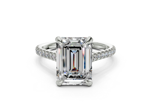 Irisia Pave 1.8mm Enagaement Ring