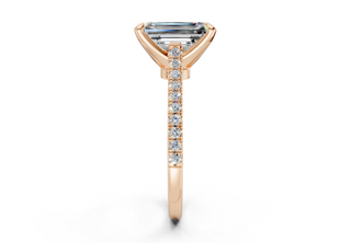 Irisia Pave 1.8mm Enagaement Ring